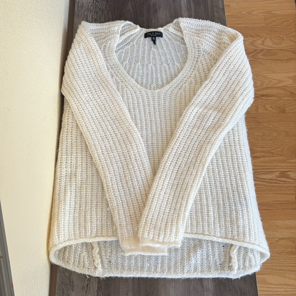 Rag & Bone XS Women's White/Cream Knit Sweater - Picture 7 of 11